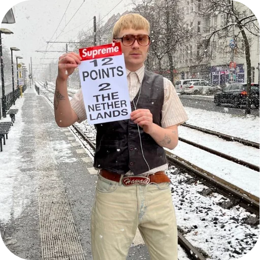 🇳🇱 Стикер «Joost Klein» для Telegram