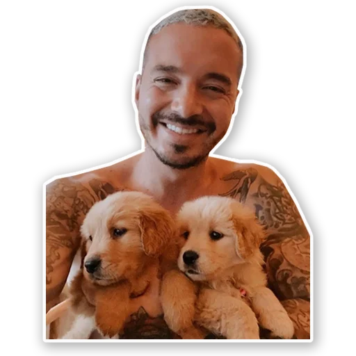 🐶 Стикер «J Balvin» для Telegram
