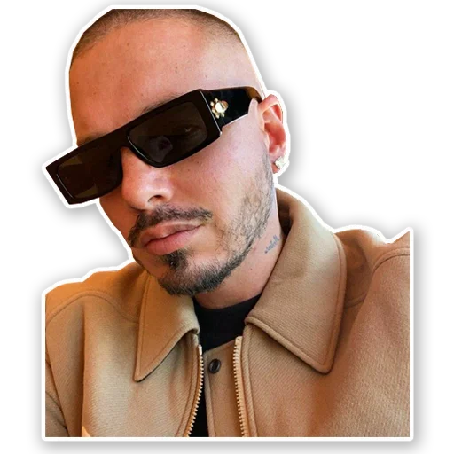 😎 Стикер «J Balvin» для Telegram