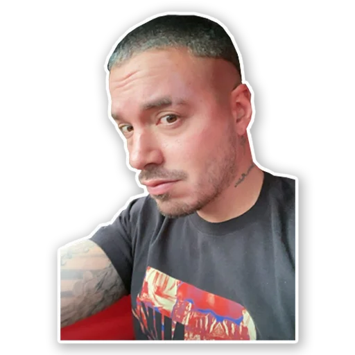 👦 Стикер «J Balvin» для Telegram