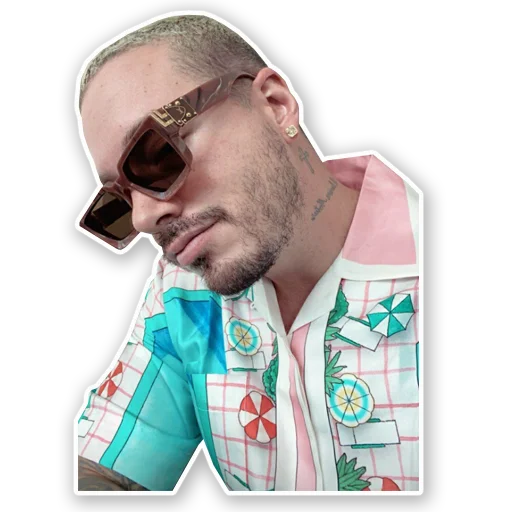 🤗 Стикер «J Balvin» для Telegram
