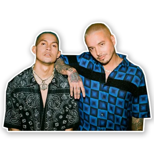 👬 Стикер «J Balvin» для Telegram