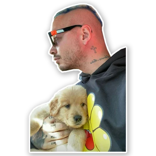 🐶 Стикер «J Balvin» для Telegram