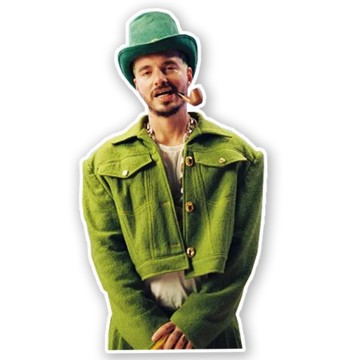 ☘️ Стикер «J Balvin» для Telegram