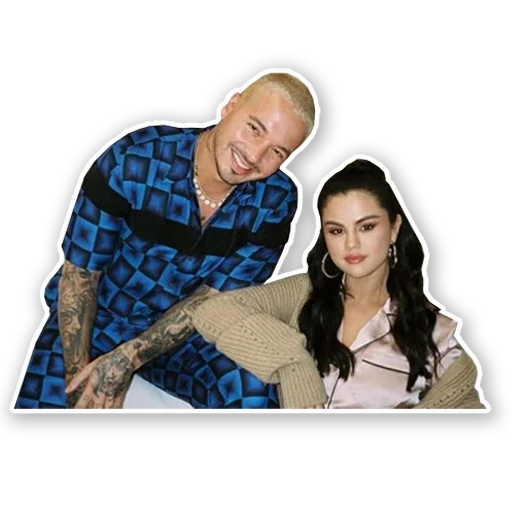 👩‍❤️‍👨 Стикер «J Balvin» для Telegram