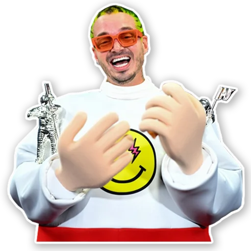 👌 Стикер «J Balvin» для Telegram