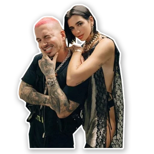 👫 Стикер «J Balvin» для Telegram