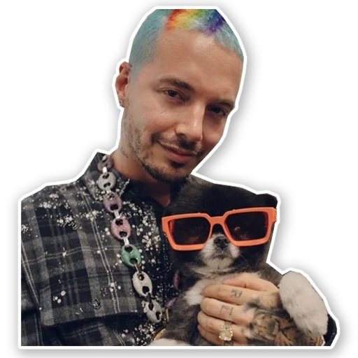 🐶 Стикер «J Balvin» для Telegram
