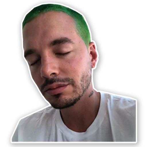 😴 Стикер «J Balvin» для Telegram