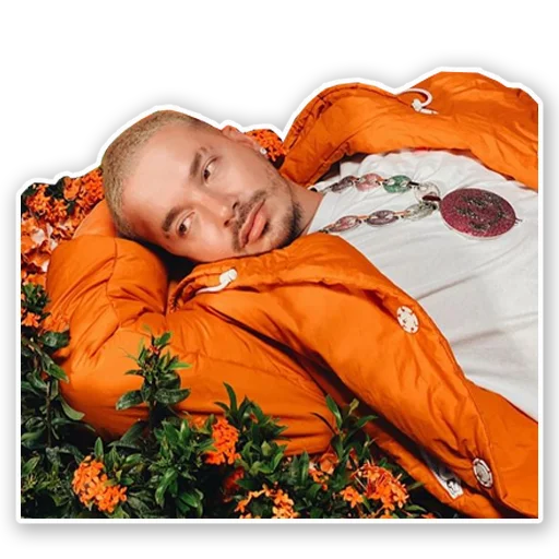 🧡 Стикер «J Balvin» для Telegram