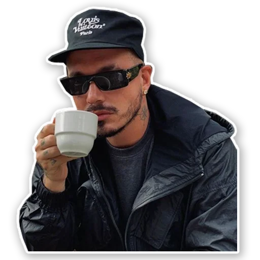 ☕️ Стикер «J Balvin» для Telegram