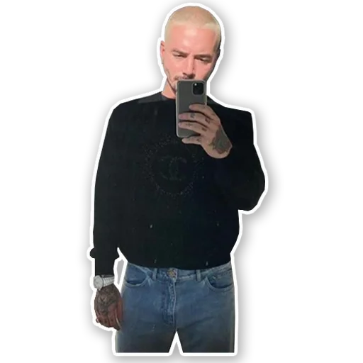 💛 Стикер «J Balvin» для Telegram