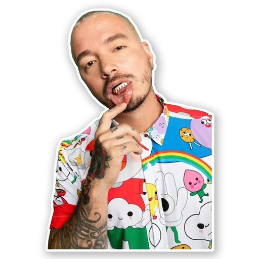 🤤 Стикер «J Balvin» для Telegram