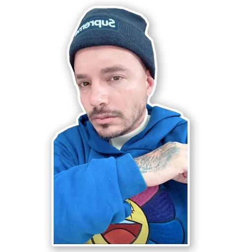 💙 Стикер «J Balvin» для Telegram