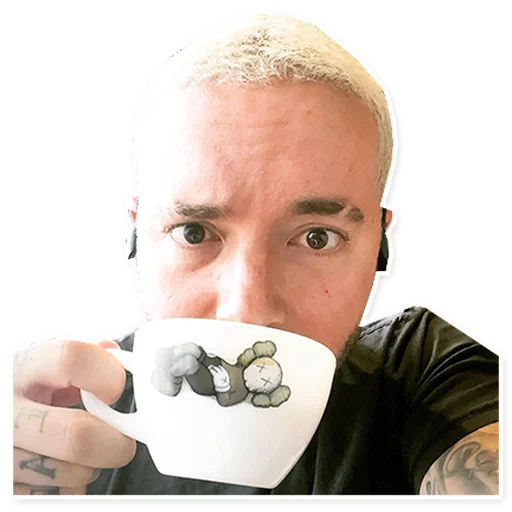 Стикерпак J Balvin для Telegram
