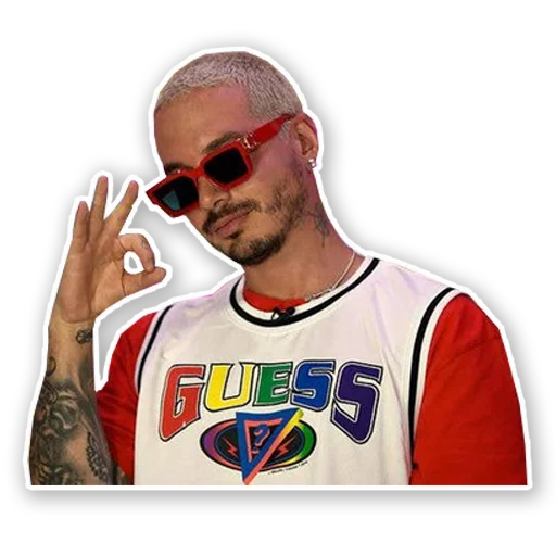 👌 Стикер «J Balvin» для Telegram