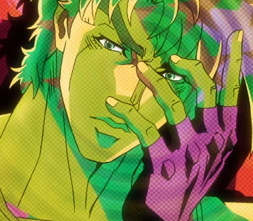 😟 Стикер «Joseph Joestar» для Telegram
