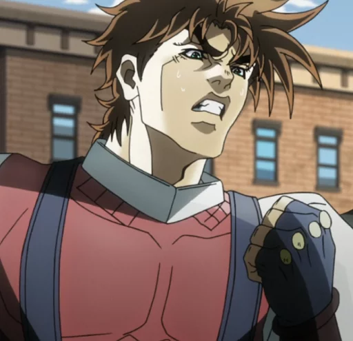 👿 Стикер «Joseph Joestar» для Telegram