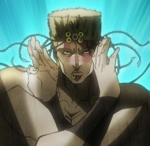 😷 Стикер «Joseph Joestar» для Telegram