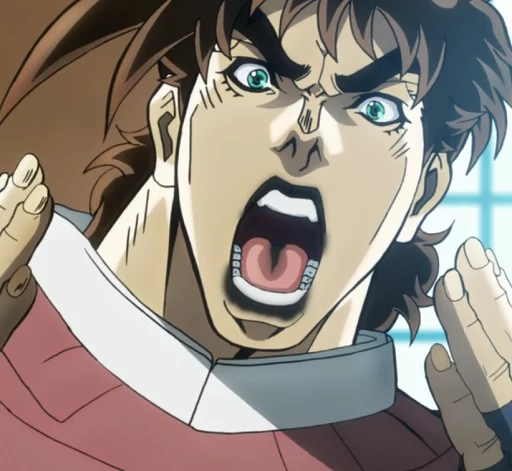 😣 Стикер «Joseph Joestar» для Telegram