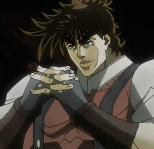 😌 Стикер «Joseph Joestar» для Telegram