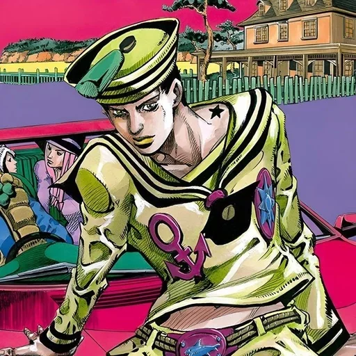 🌟 Стикер «Josuke Higashikata» для Telegram