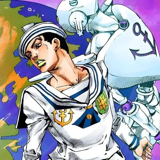 🌟 Стикер «Josuke Higashikata» для Telegram