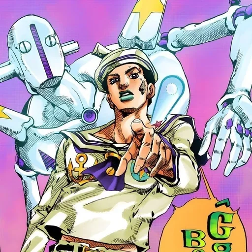 🌟 Стикер «Josuke Higashikata» для Telegram