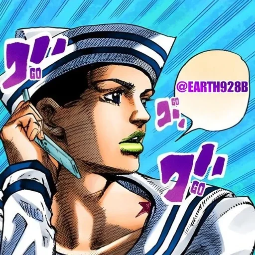 🌟 Стикер «Josuke Higashikata» для Telegram