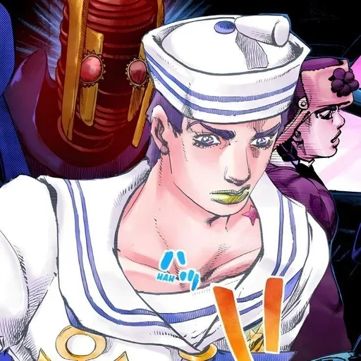 🌟 Стикер «Josuke Higashikata» для Telegram