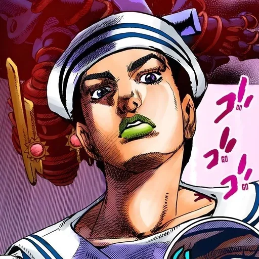 🌟 Стикер «Josuke Higashikata» для Telegram
