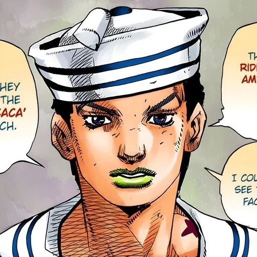 🌟 Стикер «Josuke Higashikata» для Telegram
