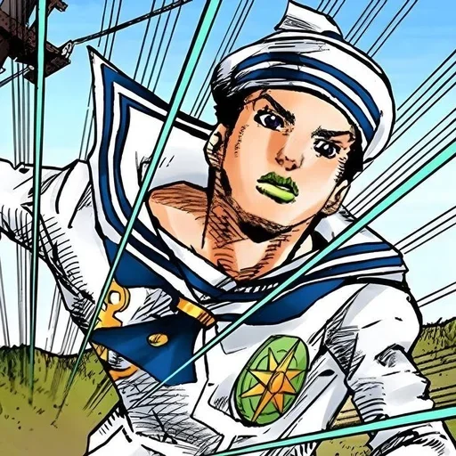🌟 Стикер «Josuke Higashikata» для Telegram