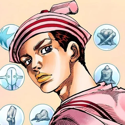 🌟 Стикер «Josuke Higashikata» для Telegram