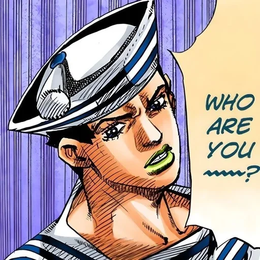 🌟 Стикер «Josuke Higashikata» для Telegram