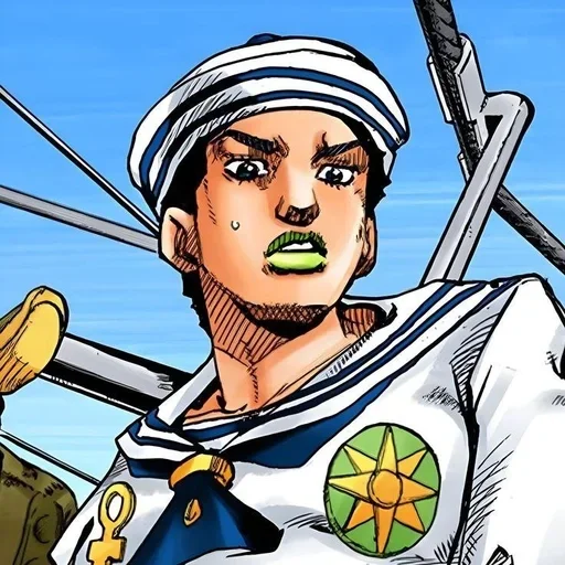 🌟 Стикер «Josuke Higashikata» для Telegram