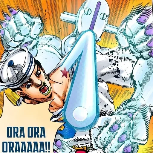 🌟 Стикер «Josuke Higashikata» для Telegram