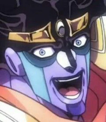 😀 Стикер «Literally just jotaro» для Telegram