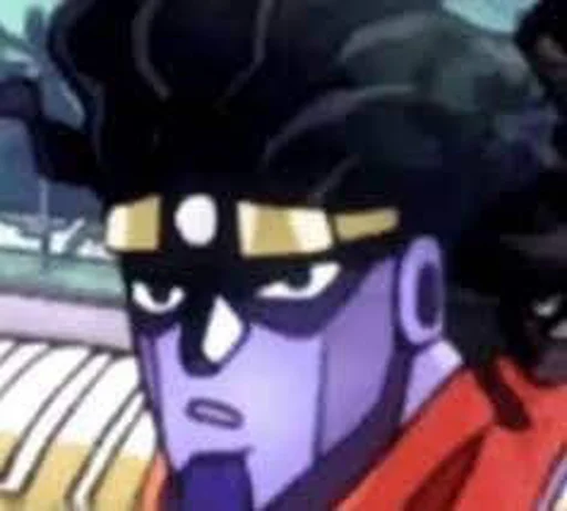 😑 Стикер «Literally just jotaro» для Telegram