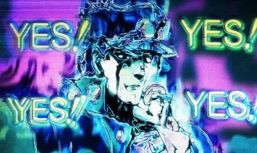 ✅ Стикер «Literally just jotaro» для Telegram