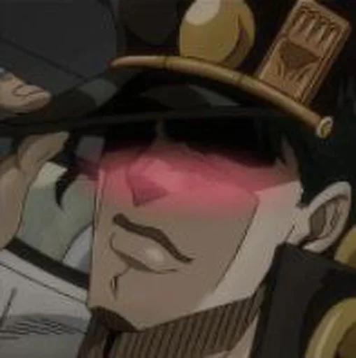🌸 Стикер «Literally just jotaro» для Telegram