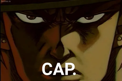 🧢 Стикер «Literally just jotaro» для Telegram