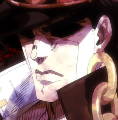 😤 Стикер «Literally just jotaro» для Telegram