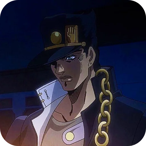 😐 Стикер «Jotaro Kujo» для Telegram