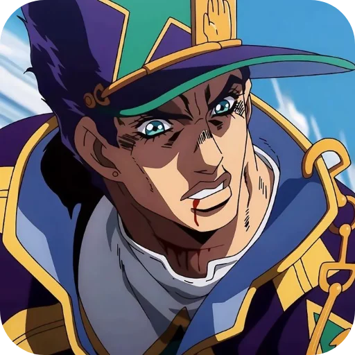 😬 Стикер «Jotaro Kujo» для Telegram