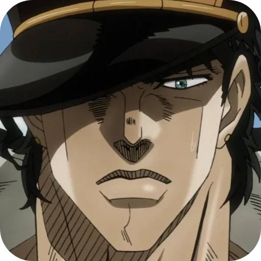 ☹ Стикер «Jotaro Kujo» для Telegram