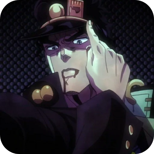 👆 Стикер «Jotaro Kujo» для Telegram