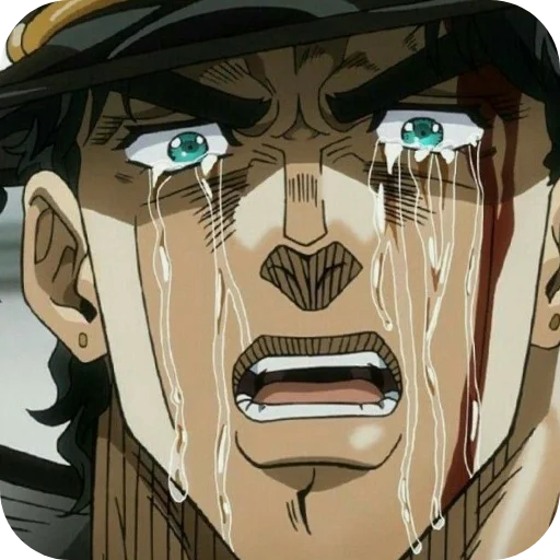 😭 Стикер «Jotaro Kujo» для Telegram