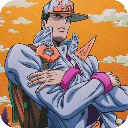 🕺 Стикер «Jotaro Kujo» для Telegram