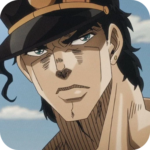 😶 Стикер «Jotaro Kujo» для Telegram